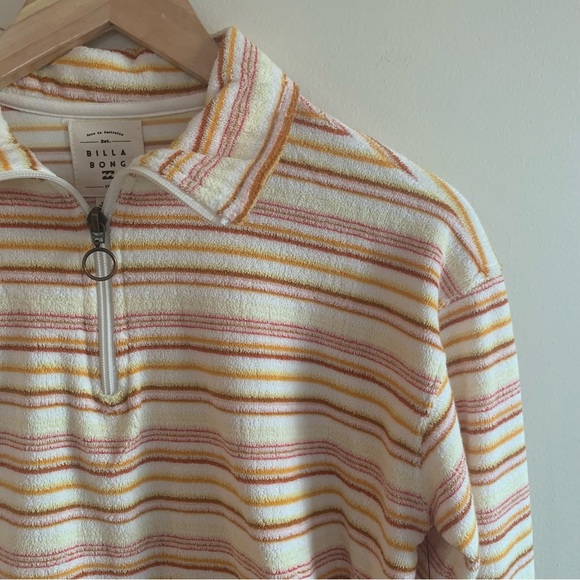 billabong RETRO SUMMER half zip sweatshirt - Picture 5 of 7